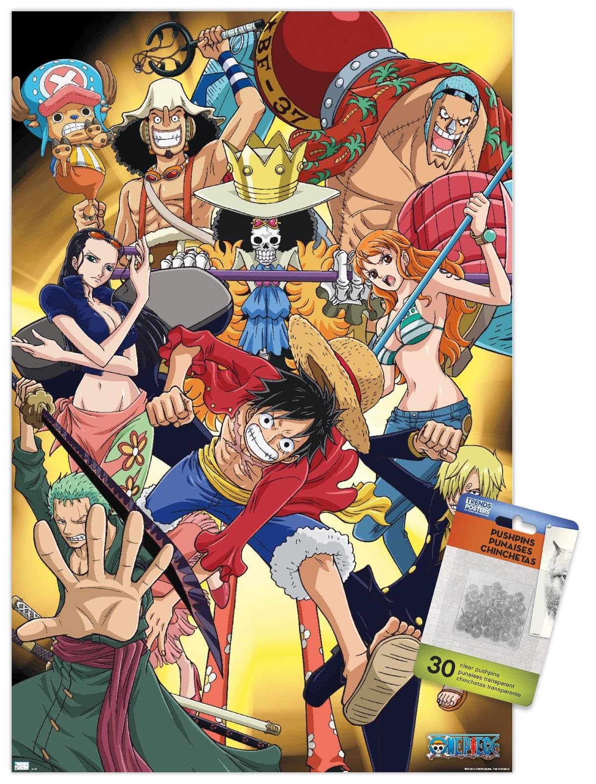 Amazon.com: Trends International One Piece: Fishman Island - Crew
