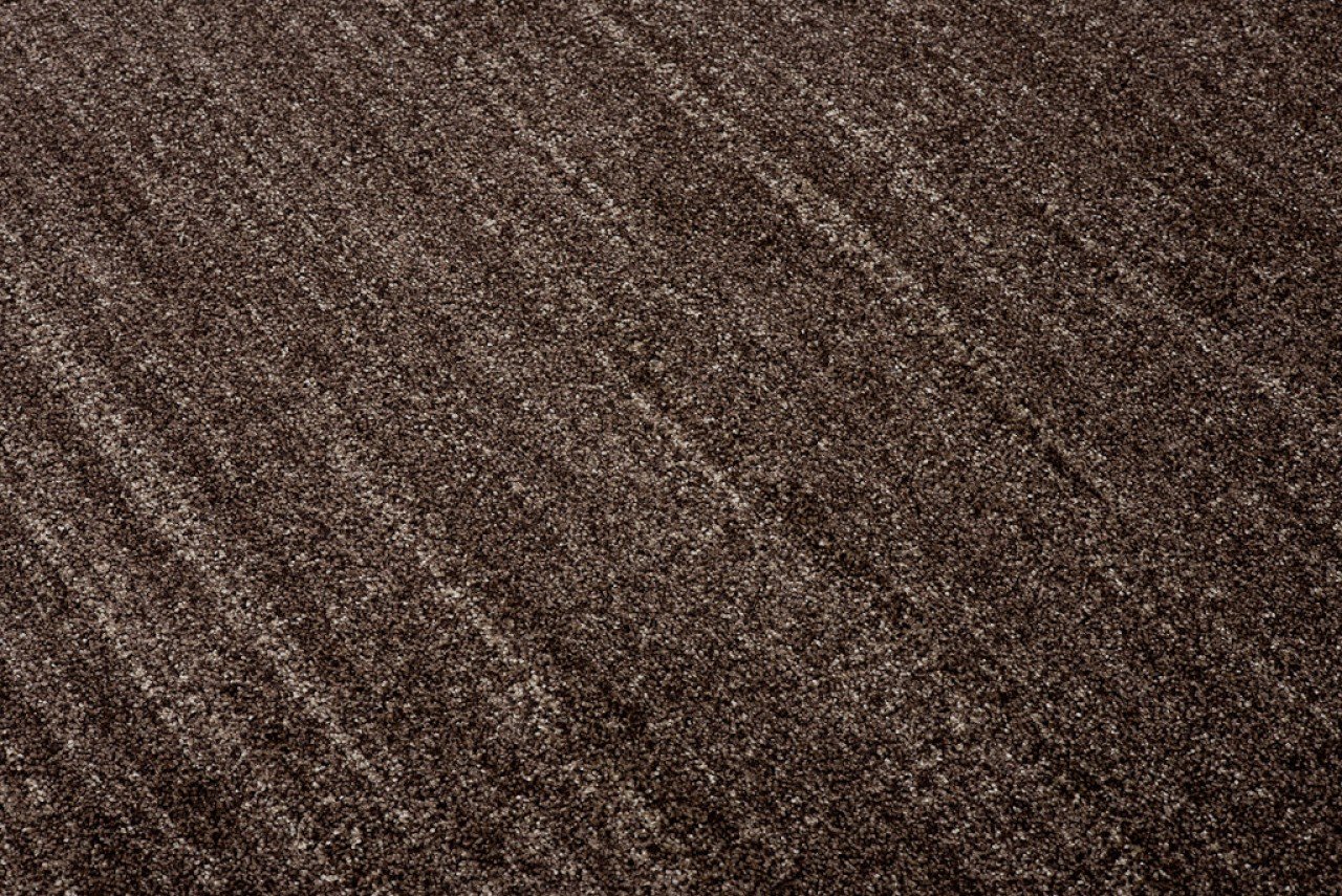 Tapiso Sari dywan z krótkim włosiem, ciemnobrązowy, brązowy, nowoczesny, melanżowy, rozmazywany, do salonu, sypialni, Ökotex 180 x 260 cm