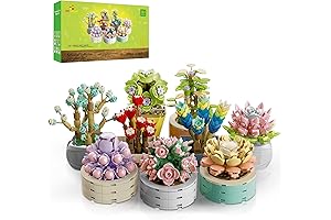 Botanical Lego Succulent Garden Building Set
