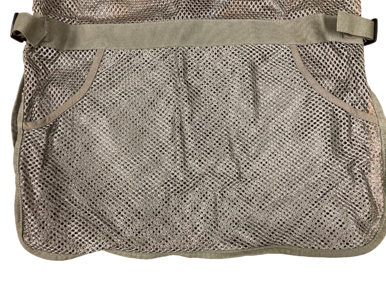 Mens Shooting Vest Olive Breathable Mesh & Cotton Padded Shoulders Vest for Range Skeet and Trap Shooting product thumbnail 7
