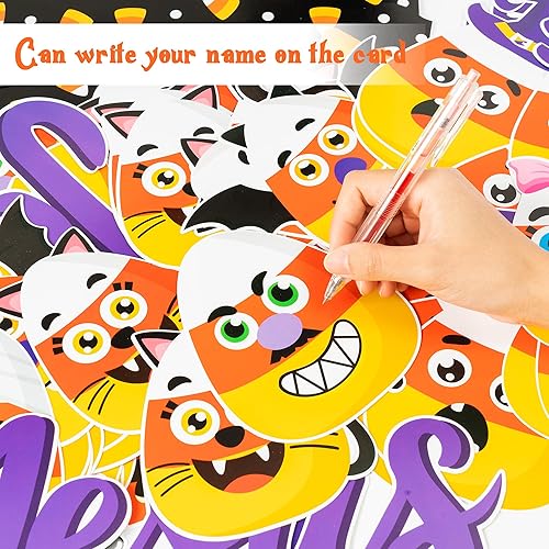 Miniatura 4 de Yopyame Juego de 110 tablones de anuncios cristianos con texto en inglés "It's Not Corny to Love Jesus" para Halloween, caramelo, maíz, cruz,