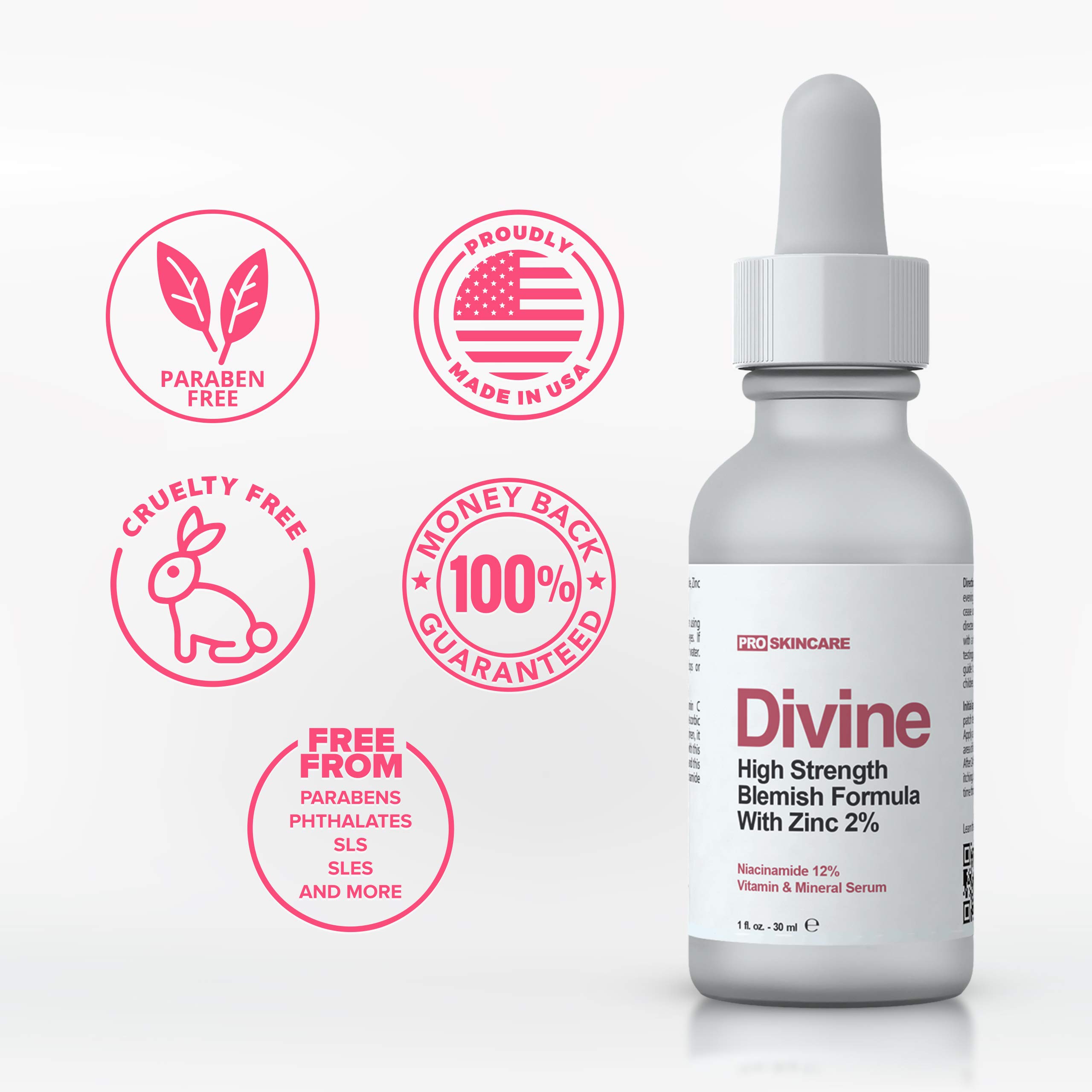 Niacinamide Serum 12 Plus Zinc PCA 2 Vitamin B3 + Zinc + Hyaluronic