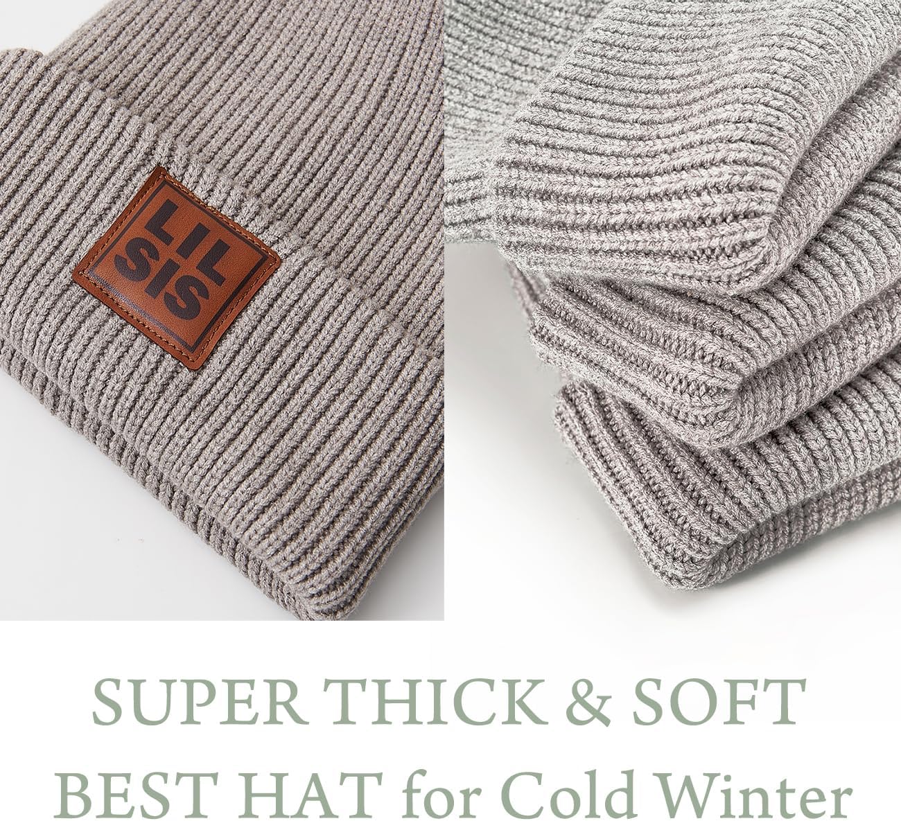 Cute Beanies Warm Soft Winter Hat Christmas Beanie Unisex - Image 7