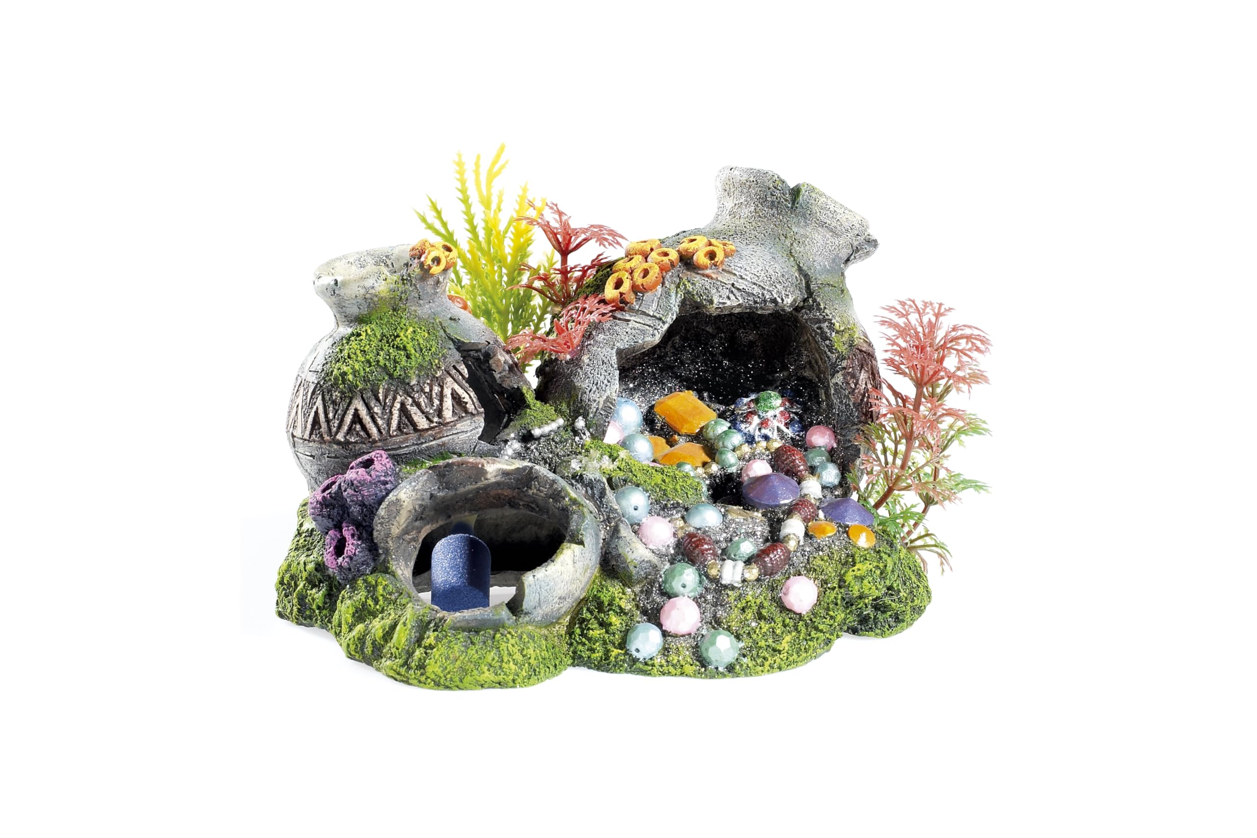 CLASSIC Jars with Plants & Air Aquarium Ornament 180mm