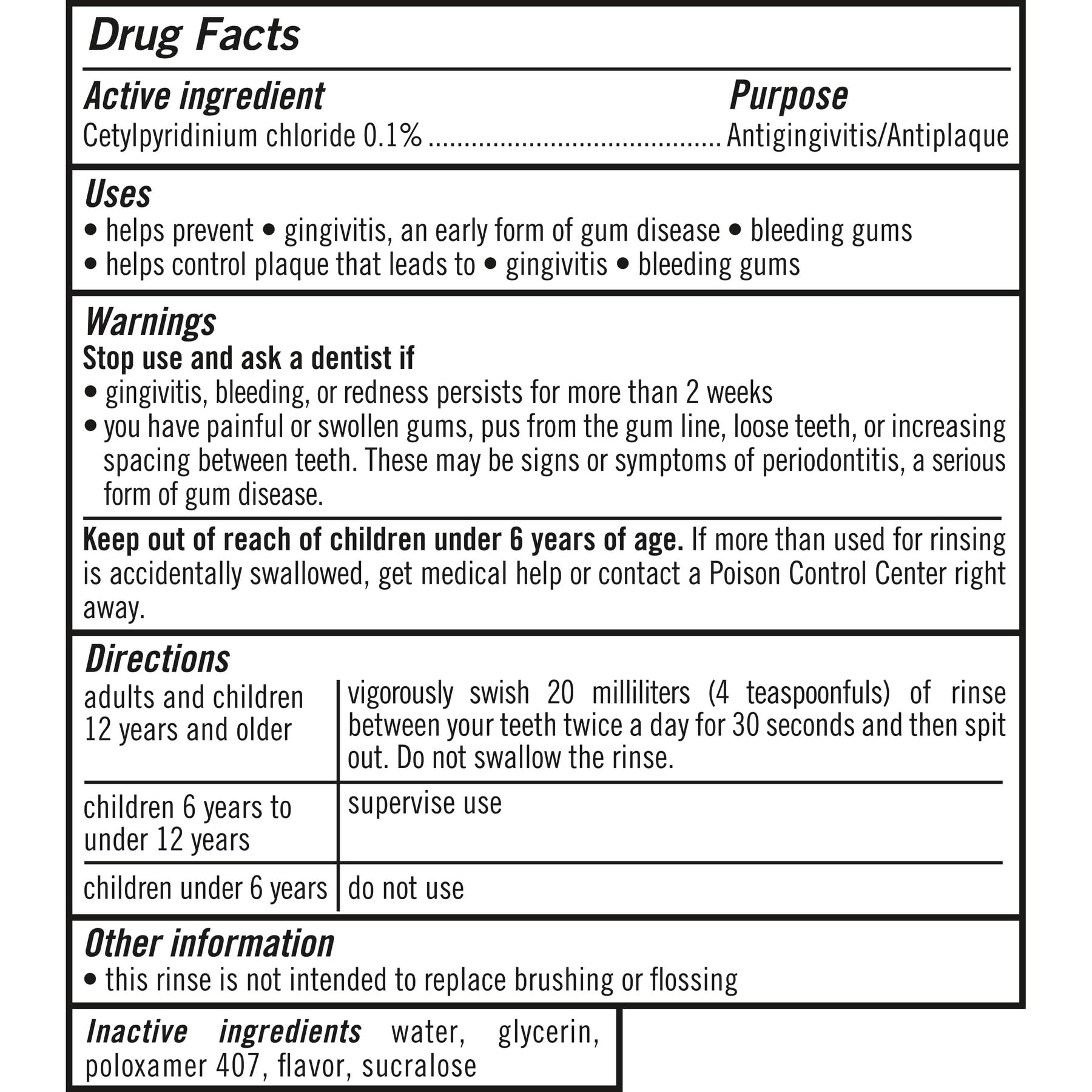 TheraBreath Deep Clean Mouthwash - Fresh Mint 2-Pack -2