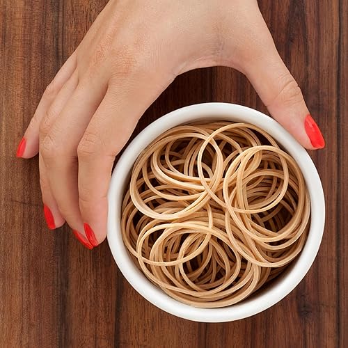 Miniatura 7 de Bandas de goma para suministros de oficina, tamaño 32 (3 x 18), 700 unidades, bolsa de 1 libra, paquete de 3, EE. UU