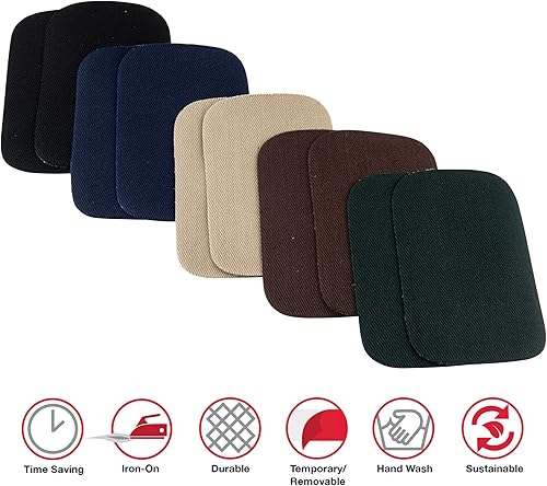 Miniatura 2 de Singer Parches para planchar 20 x 28in surtido oscuro 10 unidades