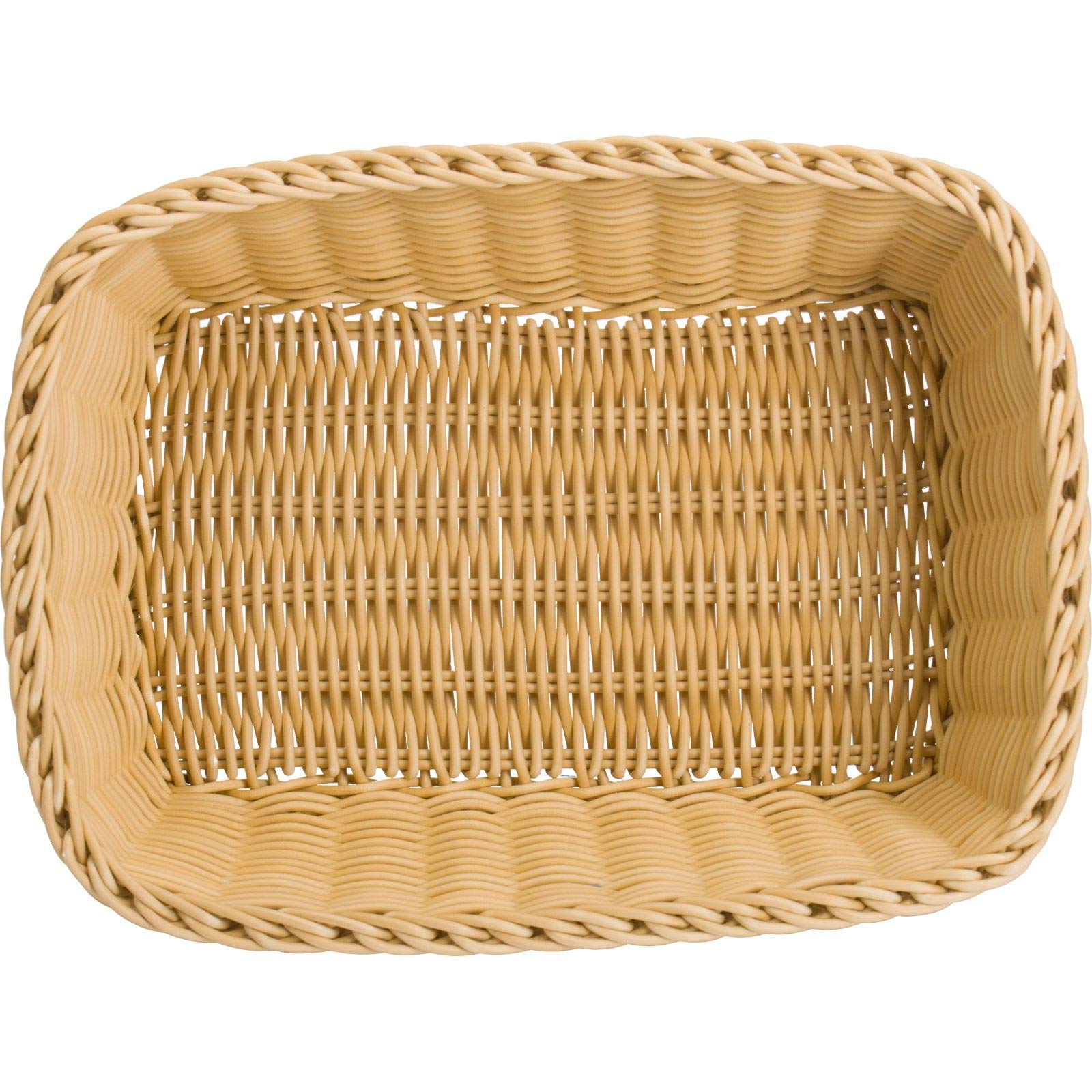 Westmark Cesta Multiuso, Adatta per Hotel e Ristorazione, Rettangolare, Ca. 331,5 x 22 x 10 cm, Fibra Sintetica, Saleen Edition, Beige Chiaro, 02020030101