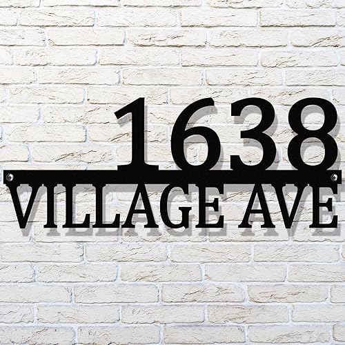 Personalized Metal House Numbers for Outside, Address Numbers for House, Address Signs for Houses, House Numbers for Outside Modern, Custom House