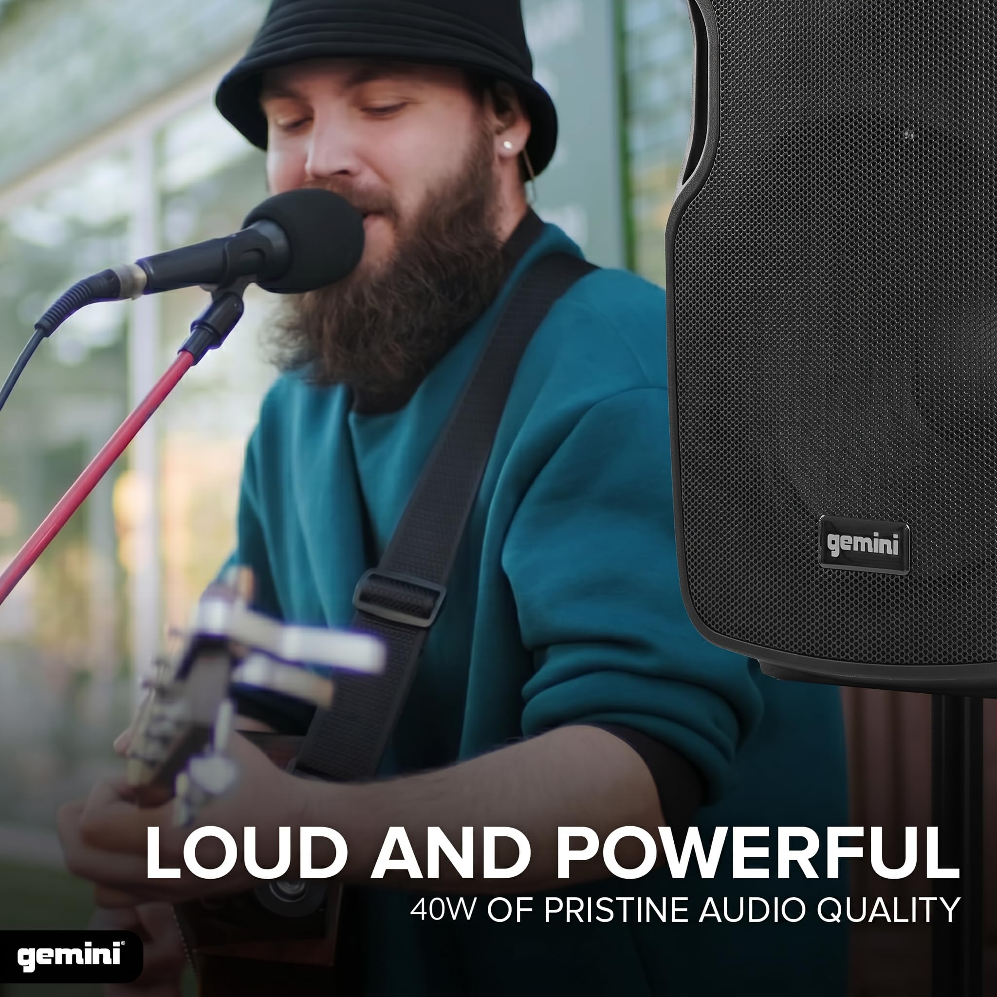 Gemini AS-12TOGO 1500W Nero altoparlante