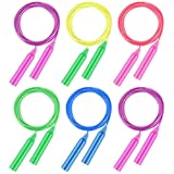 Aodaer Kids Jump Rope Set Colorful Outdoor Jump Ropes 7.3 Feet Adjustable Skipping Ropes for Outdoor Fun Activity Great Party Favor