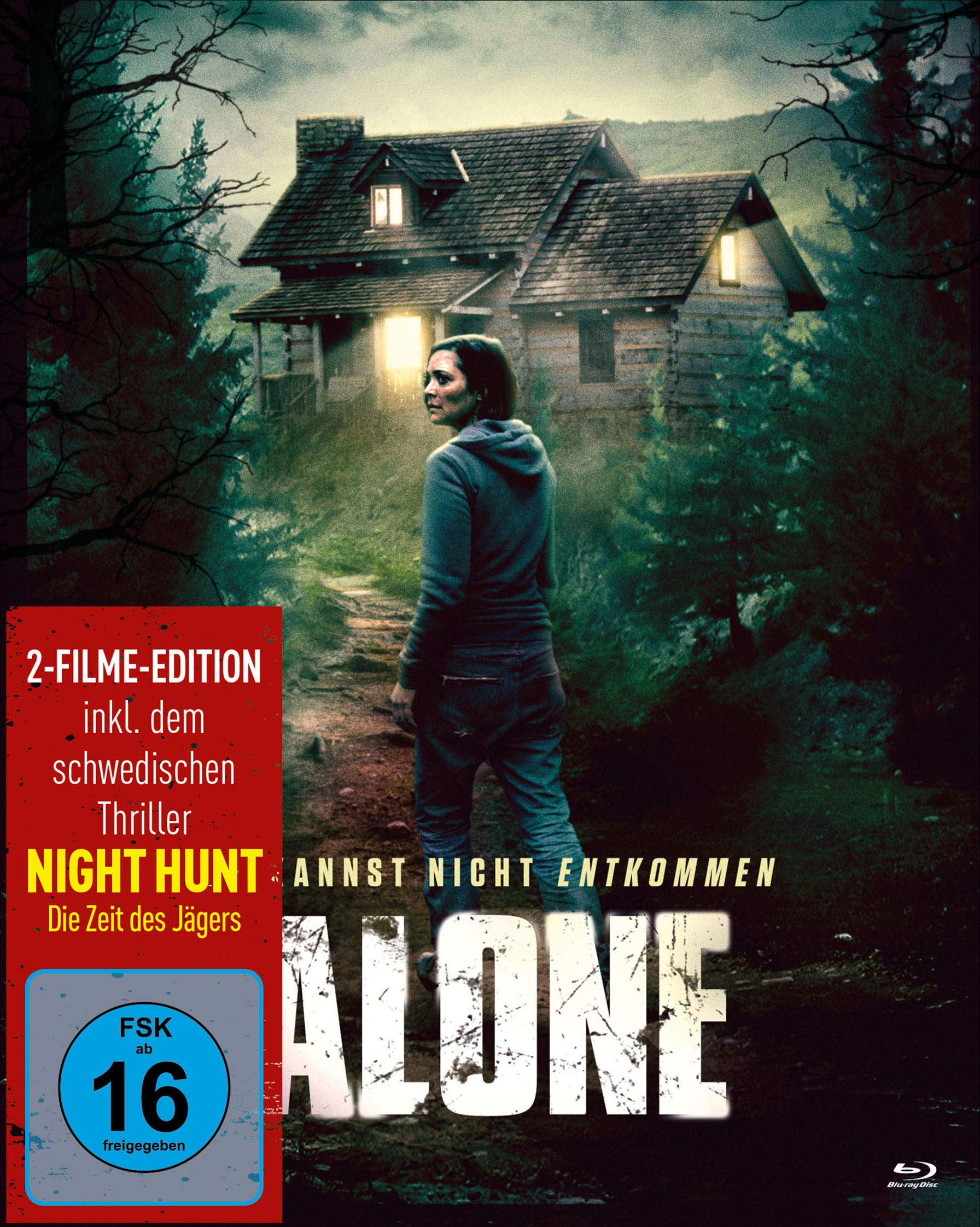 Alone - Du kannst nicht entkommen [Region Free] [Blu-ray]
