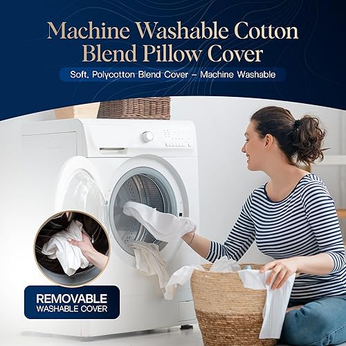 Miniatura 8 de Hermell Almohada de cuña de cama para dormir, almohada de cuña de apoyo para aliviar el dolor de espalda, alineación, almohada de cuña para la apnea