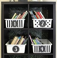 Vista 2 de Teacher Created Resources Etiquetas reposicionables modernas con números 1-36, 4 pulgadas