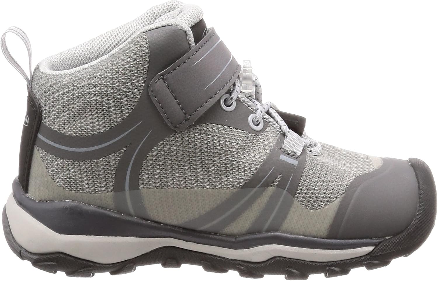 KEEN Unisex-Kid's Terradora MID WP Hiking Shoe, Gargoyle/Magnet