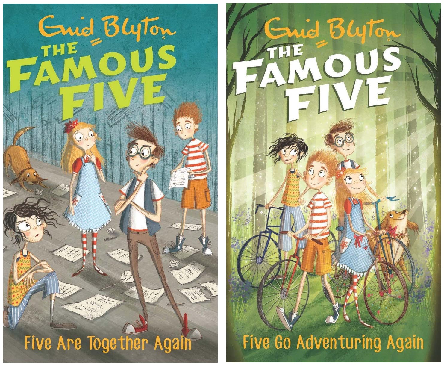 FAMOUS FIVE: 21: FIVE ARE TOGETHER AGAIN (STANDARD) & FAMOUS FIVE: 02: FIVE GO ADVENTURING AGAIN (STANDARD)