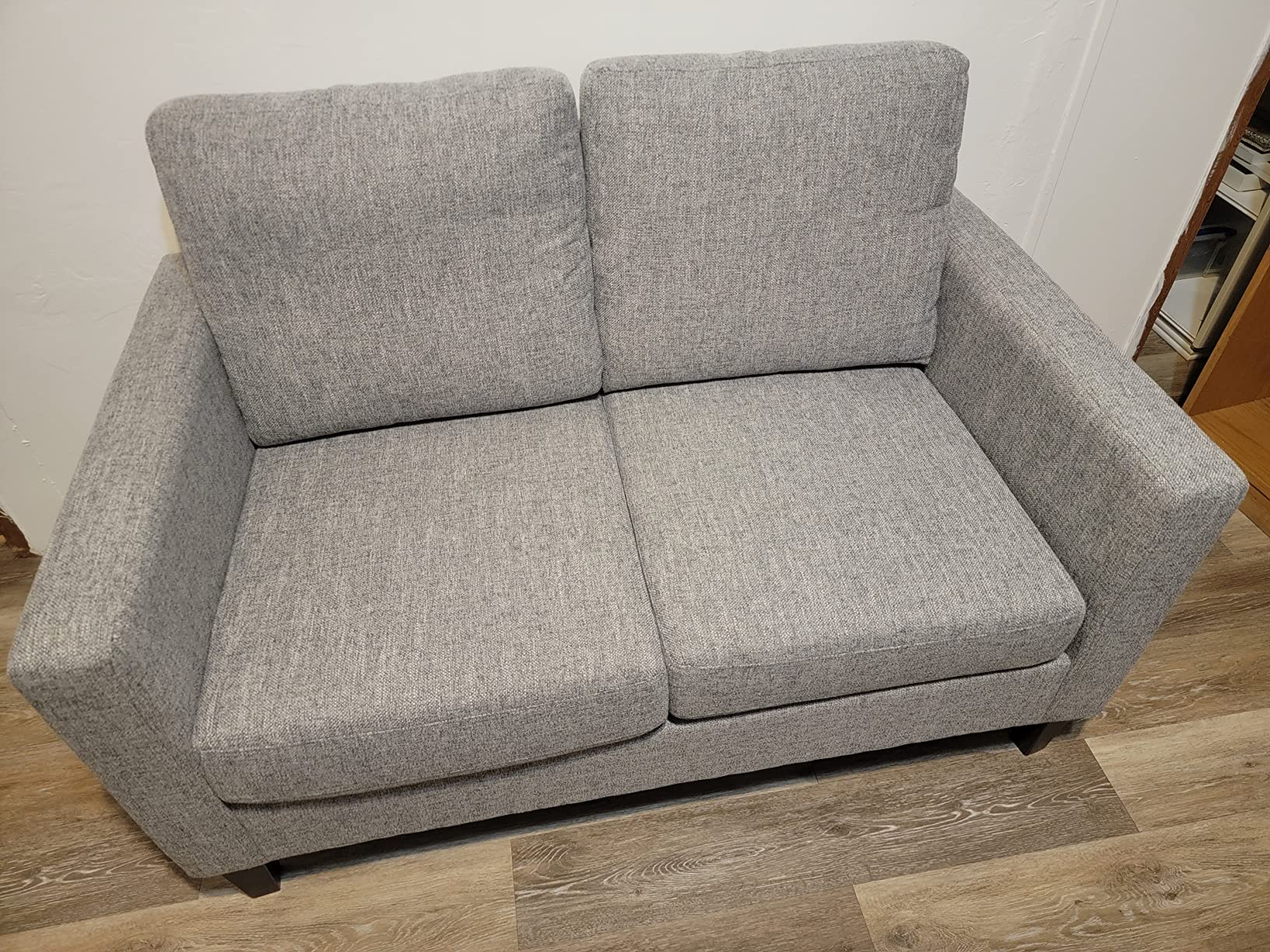 14/mo Finance Edenbrook Archer Upholstered Couch Couches for Living Room Charcoal