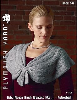 (1-Pack) 647 Baby Alpaca Brushed Greatest Hits Refreshed Knitting Pattern Book FW13-1P