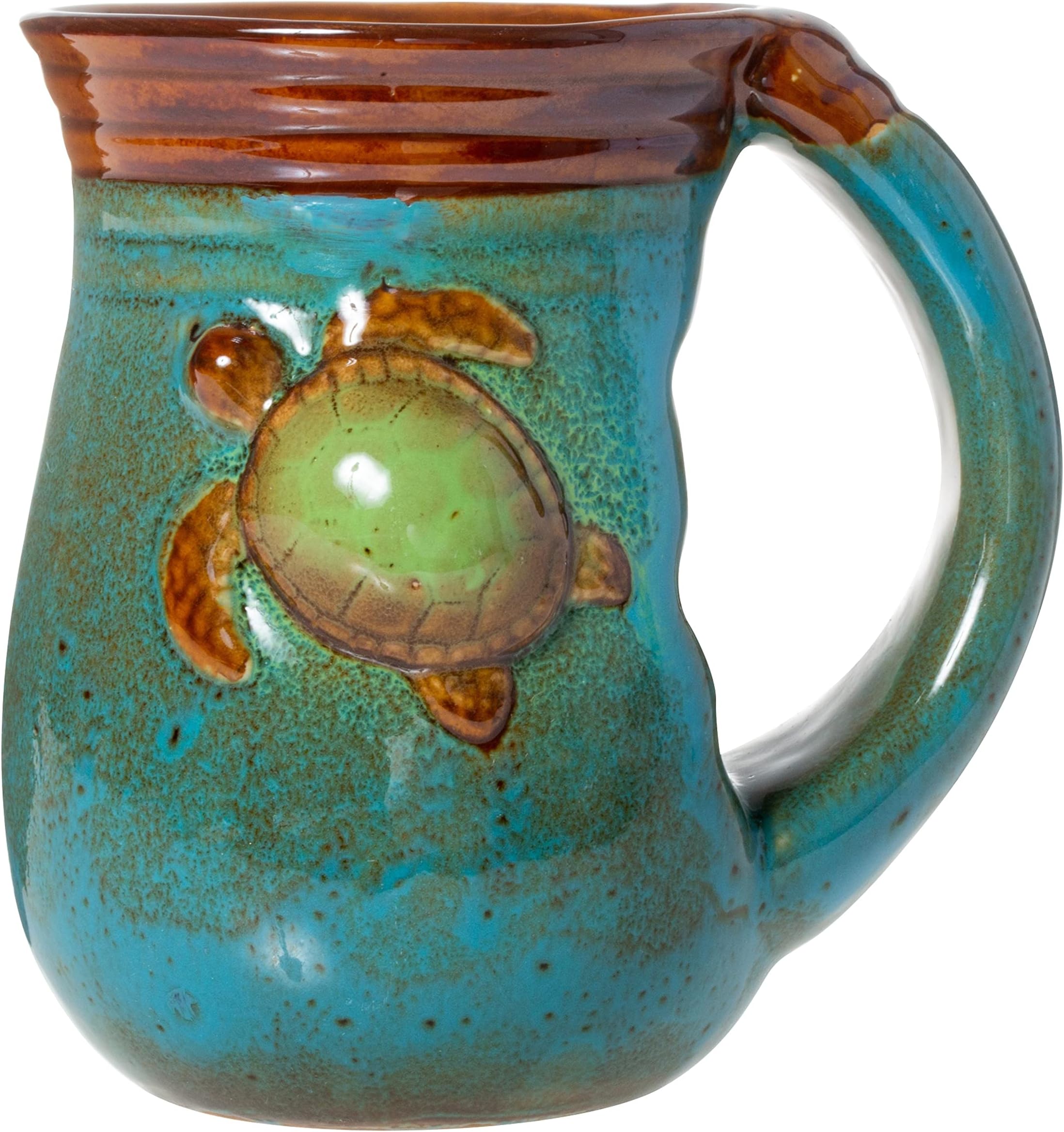 Cape Shore 18oz Stoneware Handwarmer Mug Multiple Styles Available (Turtle