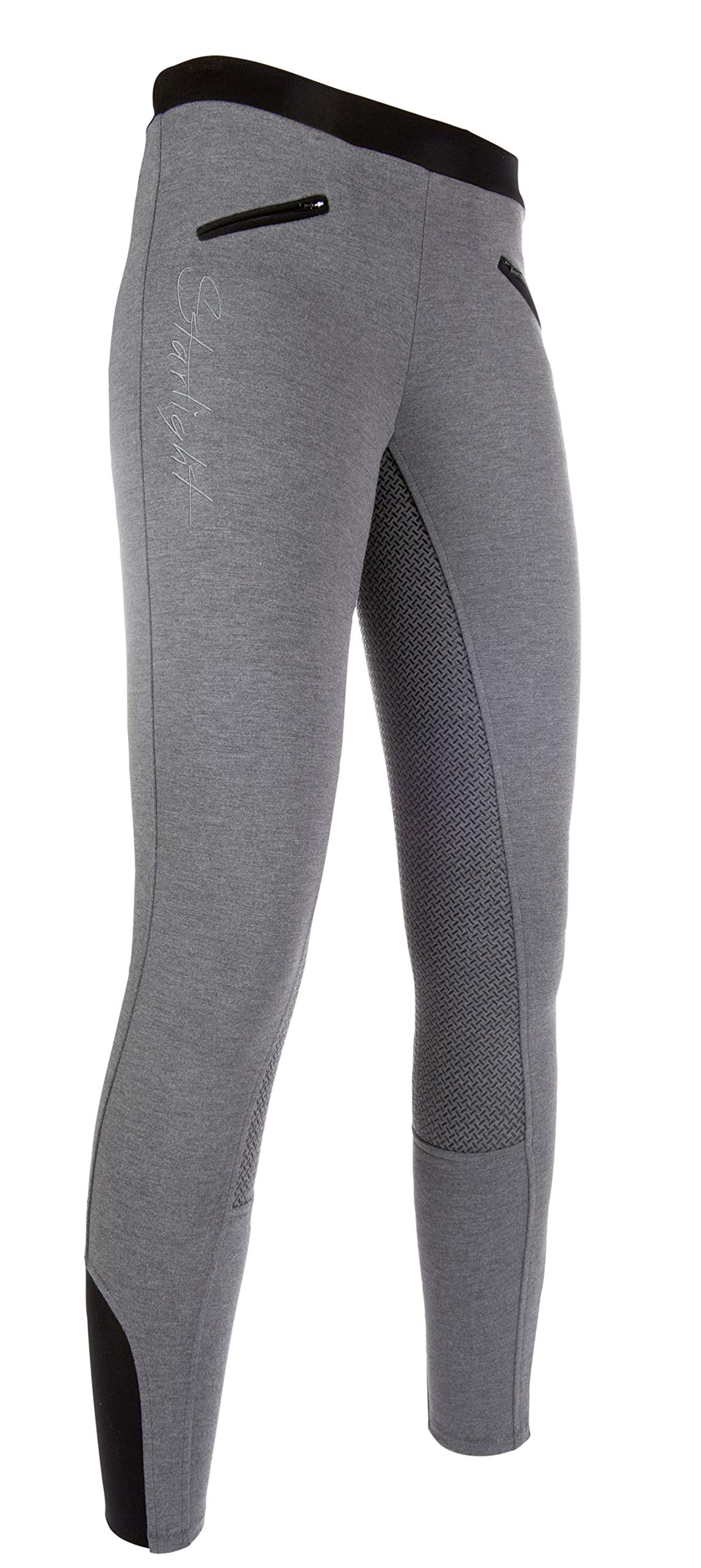 HKM Spodnie Dla dorosłych Reitleggings -Starlight- Silikon-vollbesatz6991