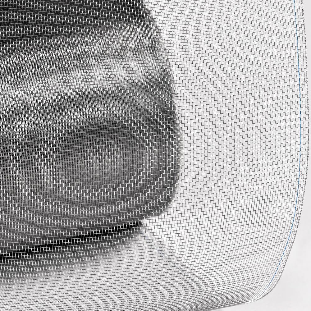 Edelstahl Drahtgeflecht 28x36cm - 304er Stahl Für DIY Projekte