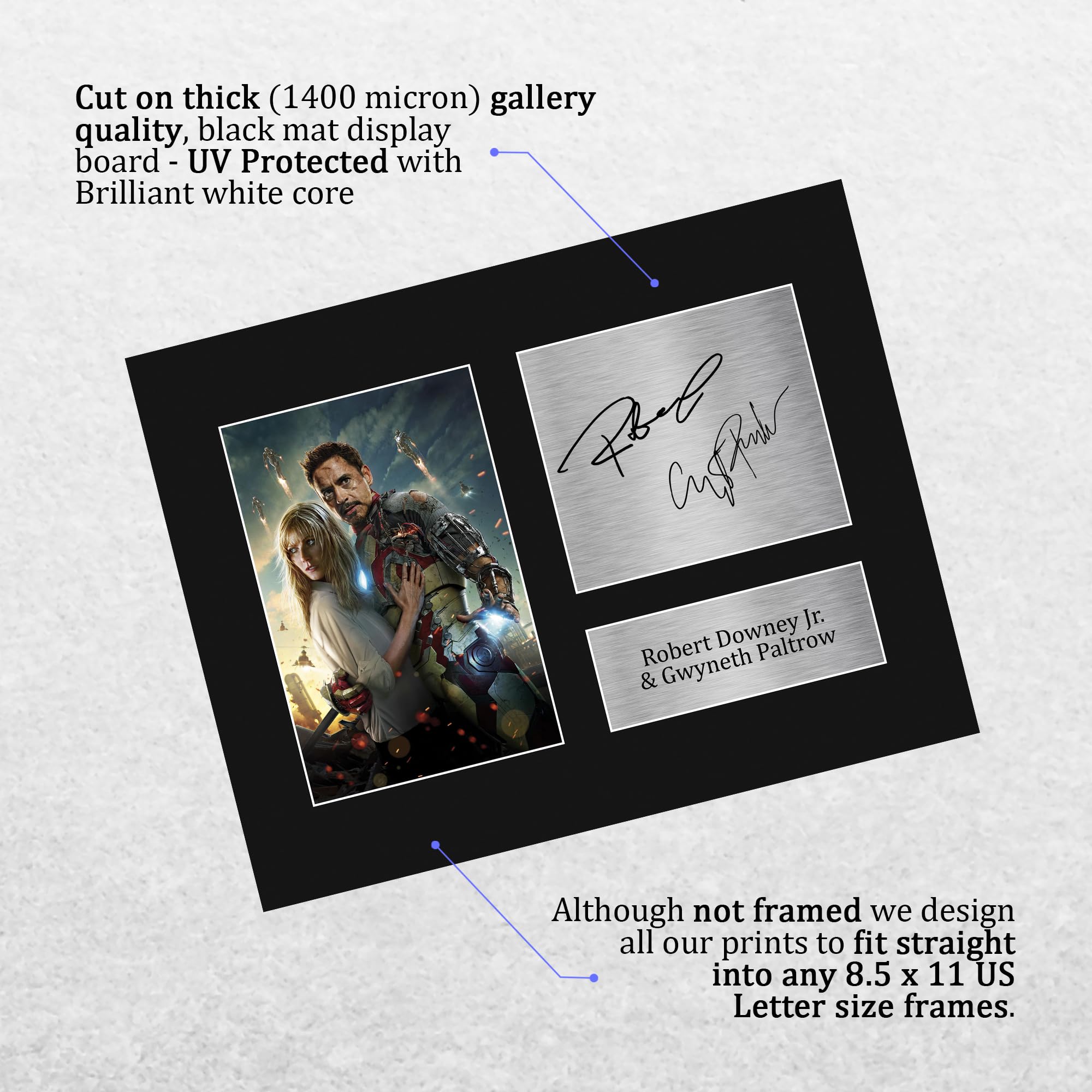 Robert Downey Jr. サイン 証明書付き ROBERT DOWNEY JR IRON MAN MARVEL SIGNED AUTOGRAPHED 11X14