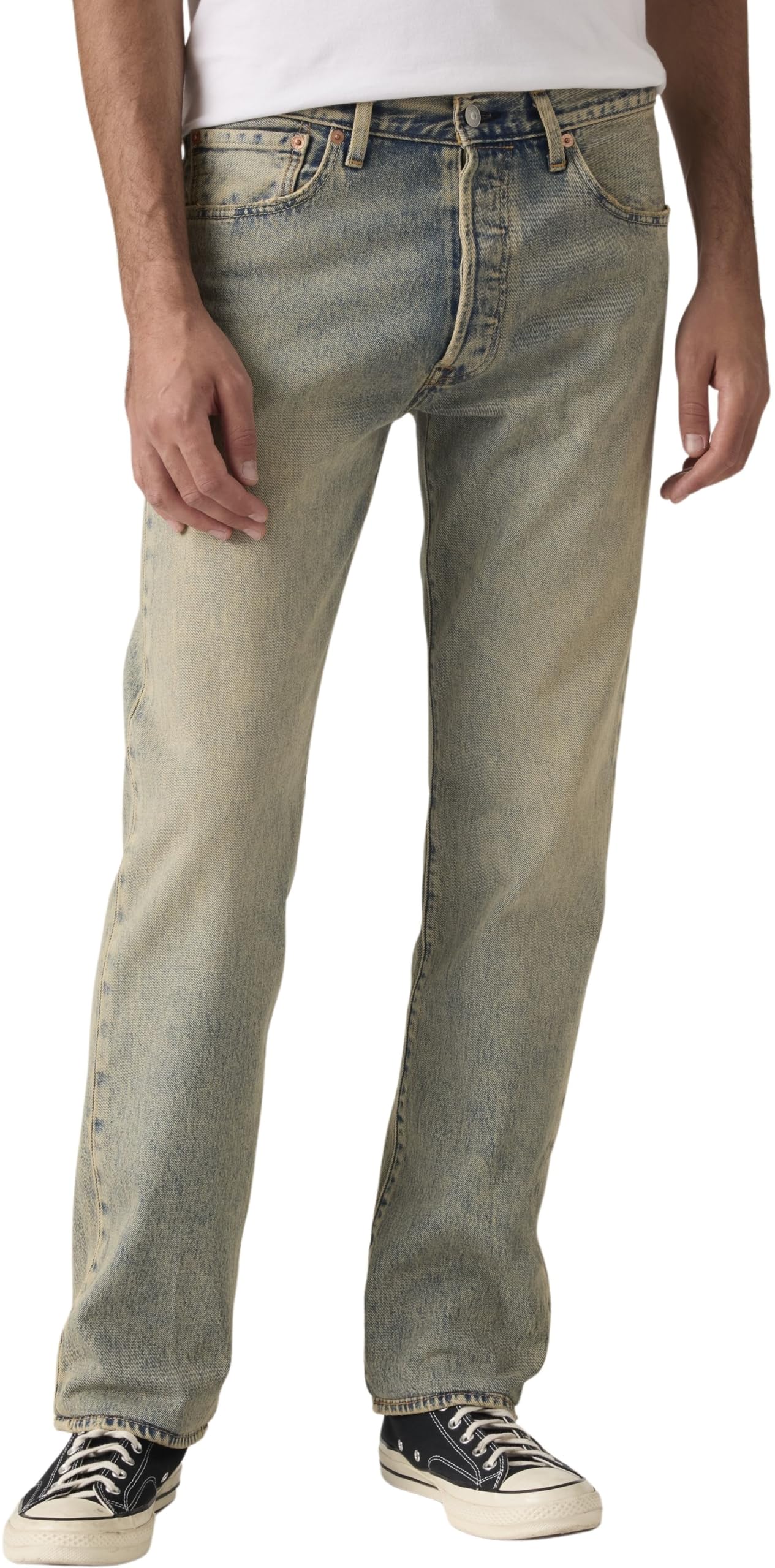 Levi's 501 Levisoriginal Fit Jeans, Along The Coast, 32W x 32L Men's