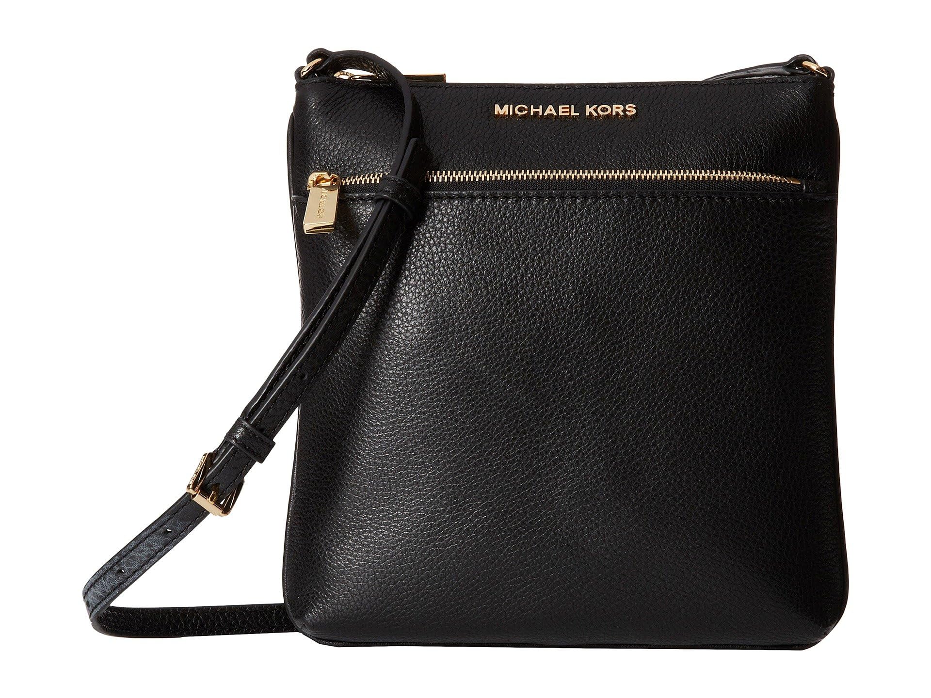 Michael Kors Women's Flat Cross-Body Bag, Black