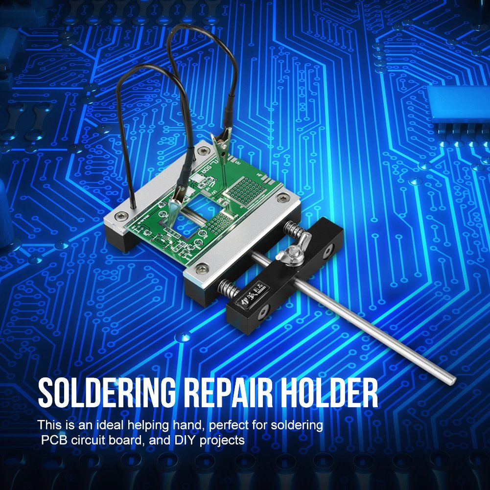 Universele Metalen Arm Elektrische Ijzer Houder Soldeer Station Klem Helpende Handen Solderen voor DIY Solderen PCB Elektronica Werk Solderen Montage Reparatie