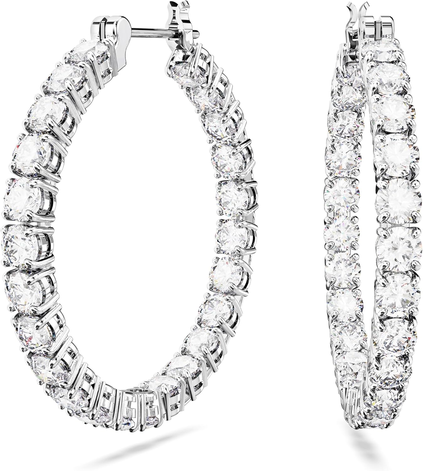 Boucles D'oreilles Grimpantes Fleur Dorées - Bijoux Femme élégant Pour Mariage & Soirée