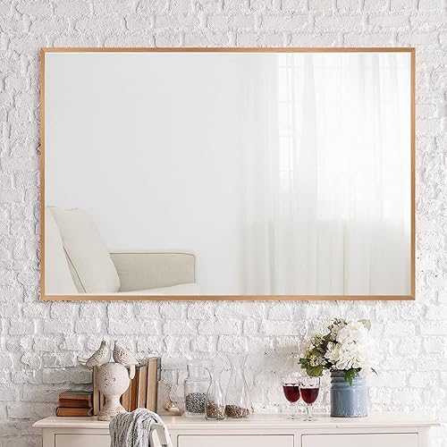 Miniatura 29 de NeuType - Espejo de cuerpo completo, espejo de pie de cuerpo completo, 64 x 21 pulgadas con soporte, espejo de pie para colgar o apoyar contra