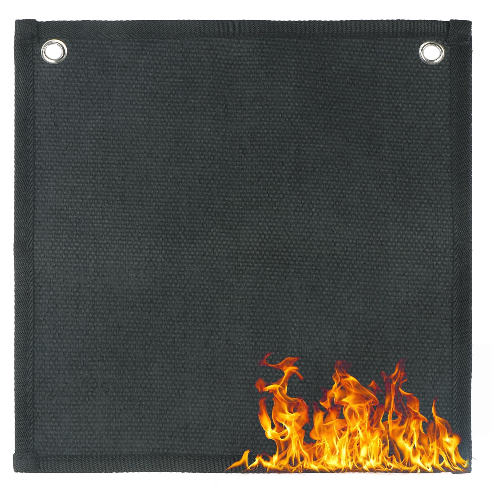 Sous-couche ignifuge 300 x 300 mm Tapis de protection contre le feu pour l'extérieur et l'intérieur Tapis de protection contre la chaleur Convient