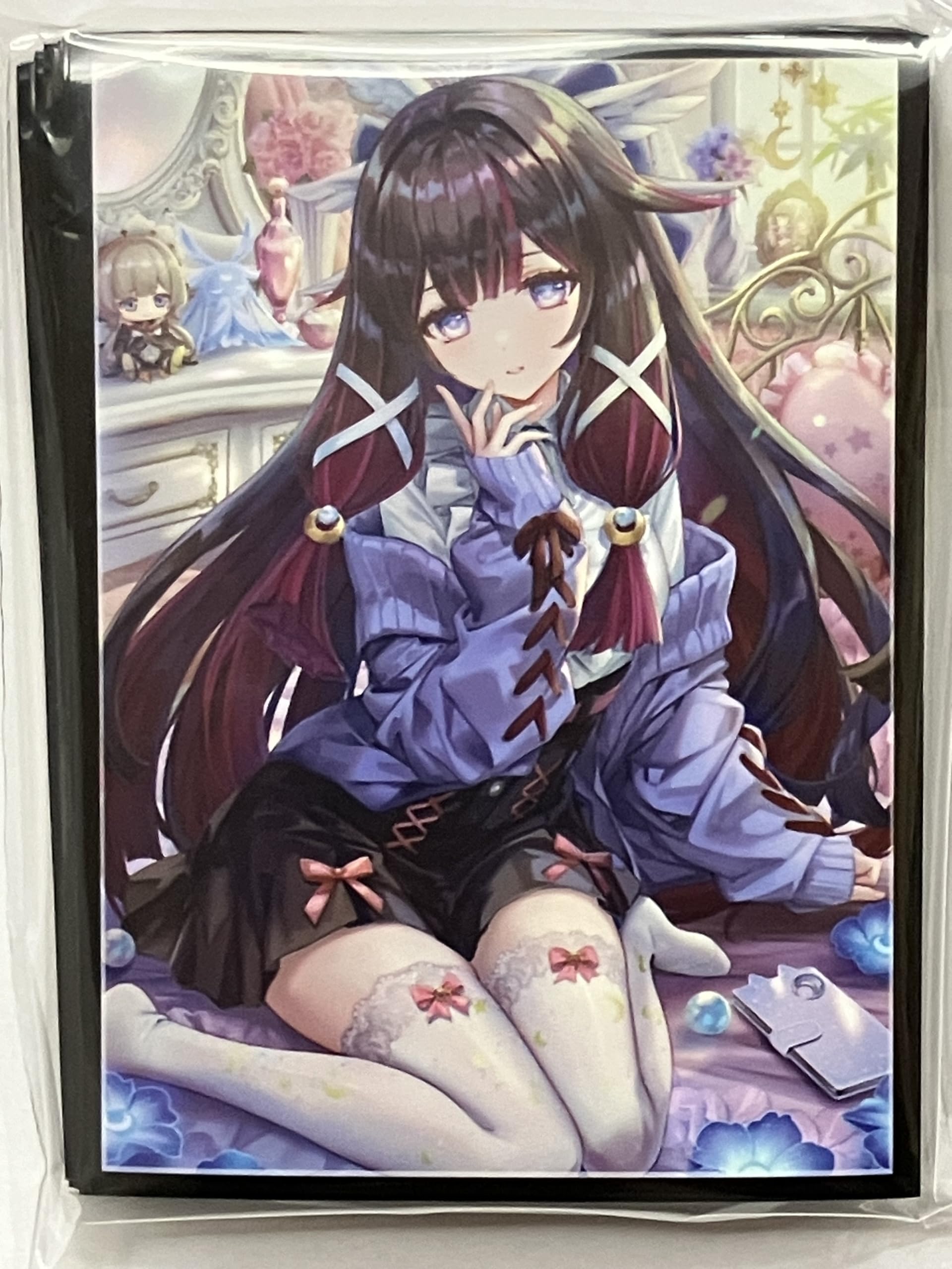 Amazon.co.jp: ミッドナイトブルー カードスリーブ 原神 コロンビーナ