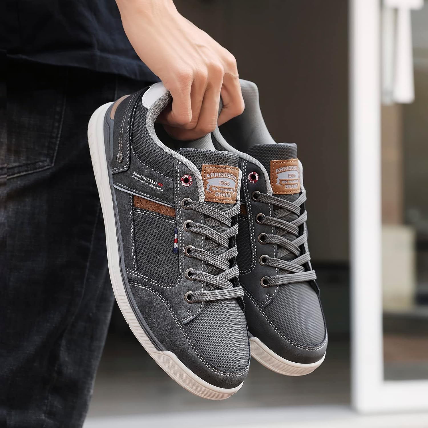 TARELO Sneaker Herren Freizeitschuhe Mode Schuhe Größe 41-46 - Image 5