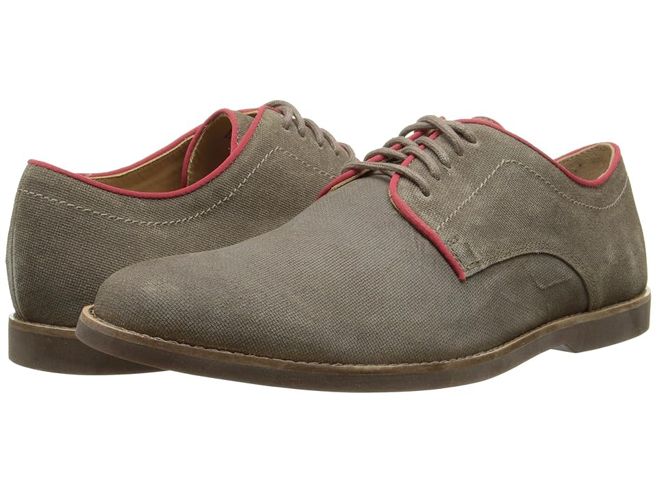 

Sebago Norwich Oxford (Taupe Embossd Suede) Men's Lace up casual Shoes, Beige