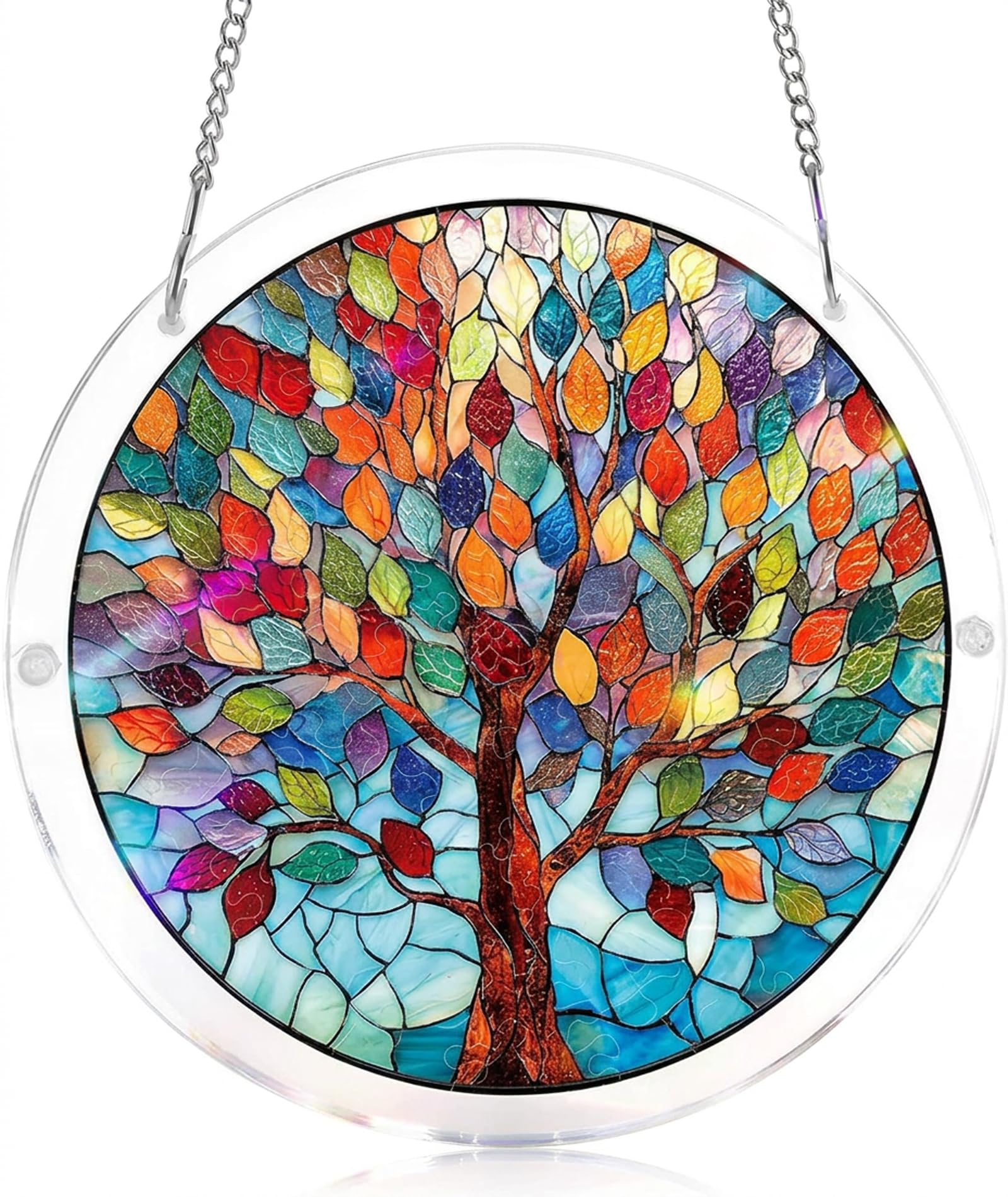 Acrylic Puzzle Suncatcher, Whimsical Decor for Windows and Home, DIY Sun Catcher Puzzle for Gifting and Interior Enhancement, 1PCS Acrylic Puzzle Suncatcher for Creative Spaces-image-34