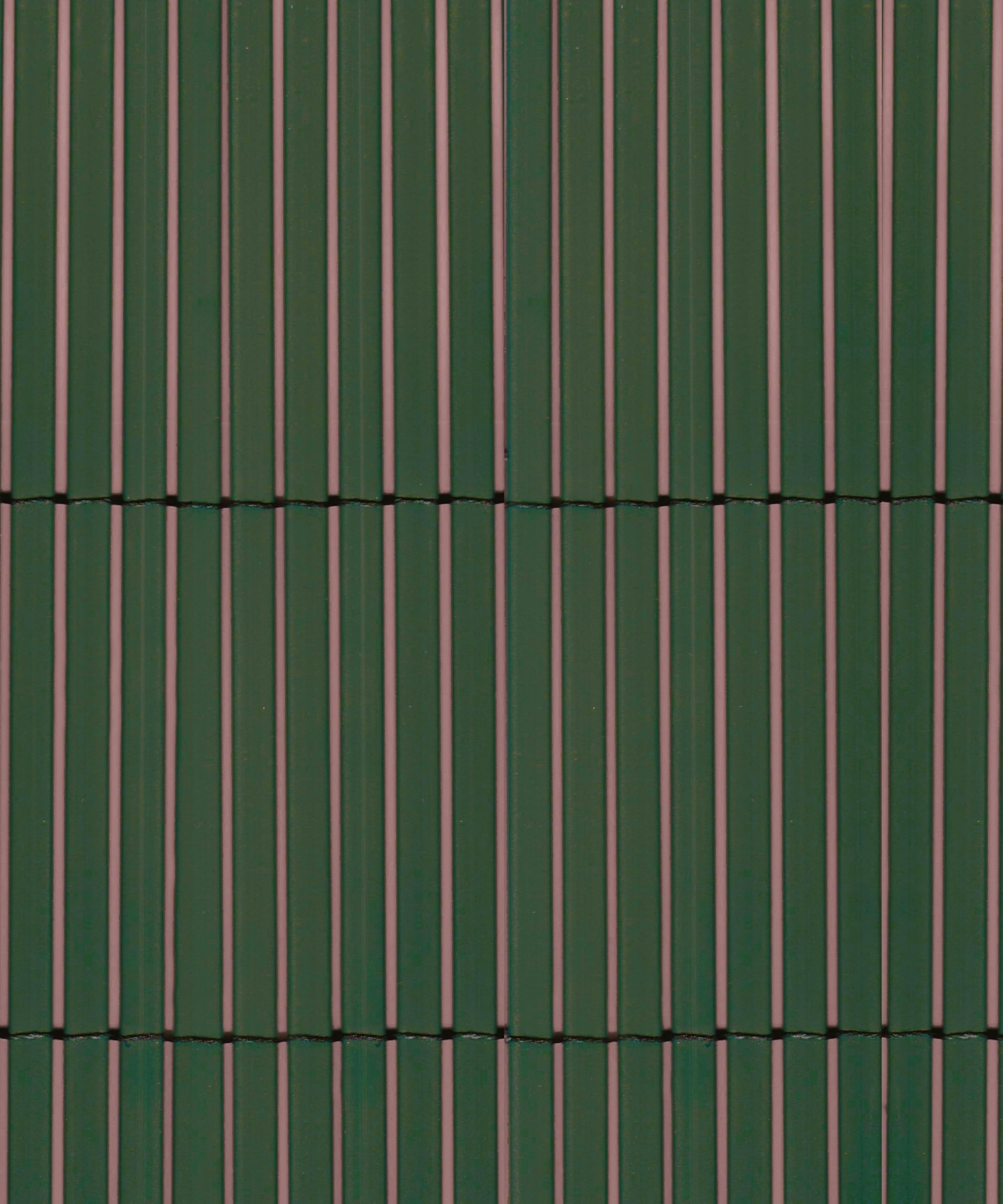 Canniccio sintetico effetto bambù verde schermante UV per recinzione balcone e giardino Rotolo 5 m, varie altezze – FENCESHOP - H. 100 cm