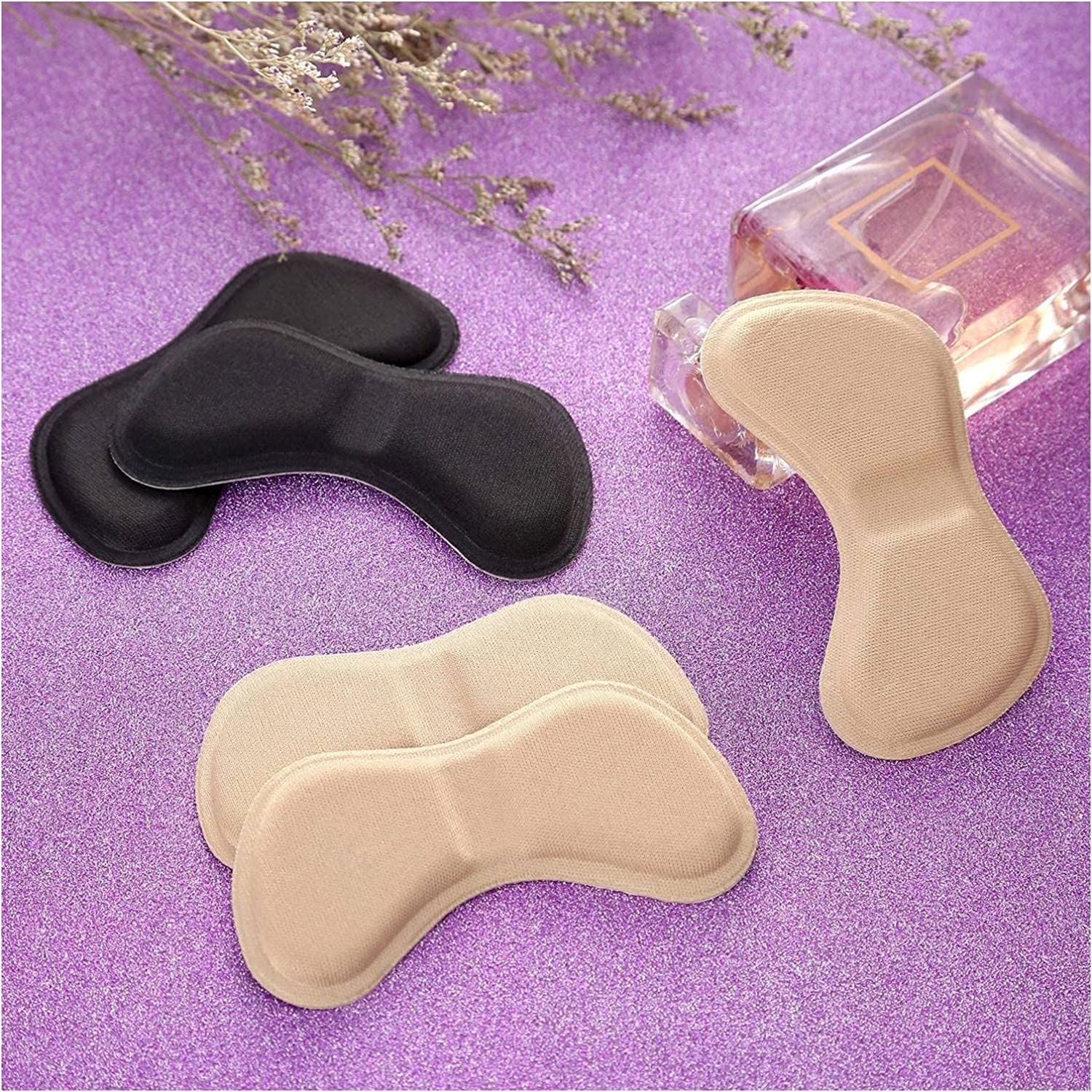 FEXMY Heel Grips Liner Cushions Inserts for Loose Shoes, Heel Pads Snugs for Shoe Too Big Men Women, Filler Improved Shoe Fit and Comfort, Prevent Heel Slip and Blister (Back Heel Cushion) (B0D95VNPTG) Amazon Price History, Amazon Price Tracker