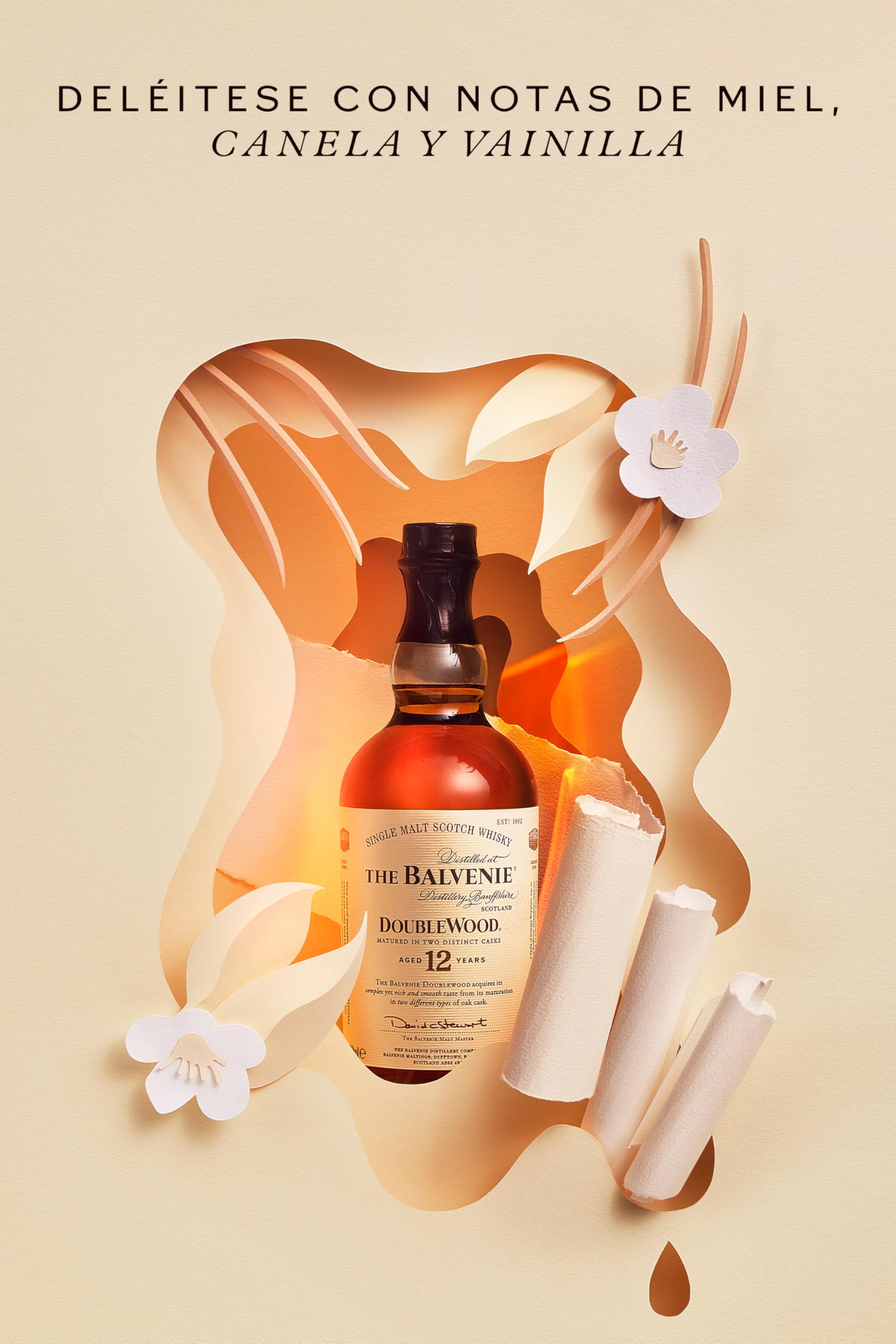 The Balvenie DoubleWood 12 años whisky de malta escocés, 70cl