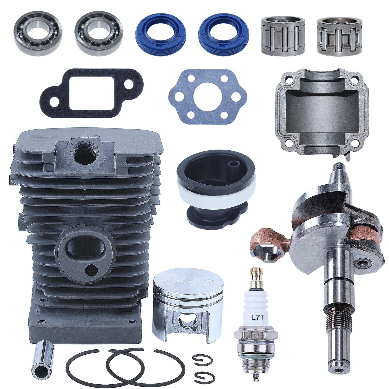 AUMEL 38MM Cylinder Crankshaft Piston Gasket Kit for Stihl MS170 MS180 018 017 Chainsaw 1130 020 1208