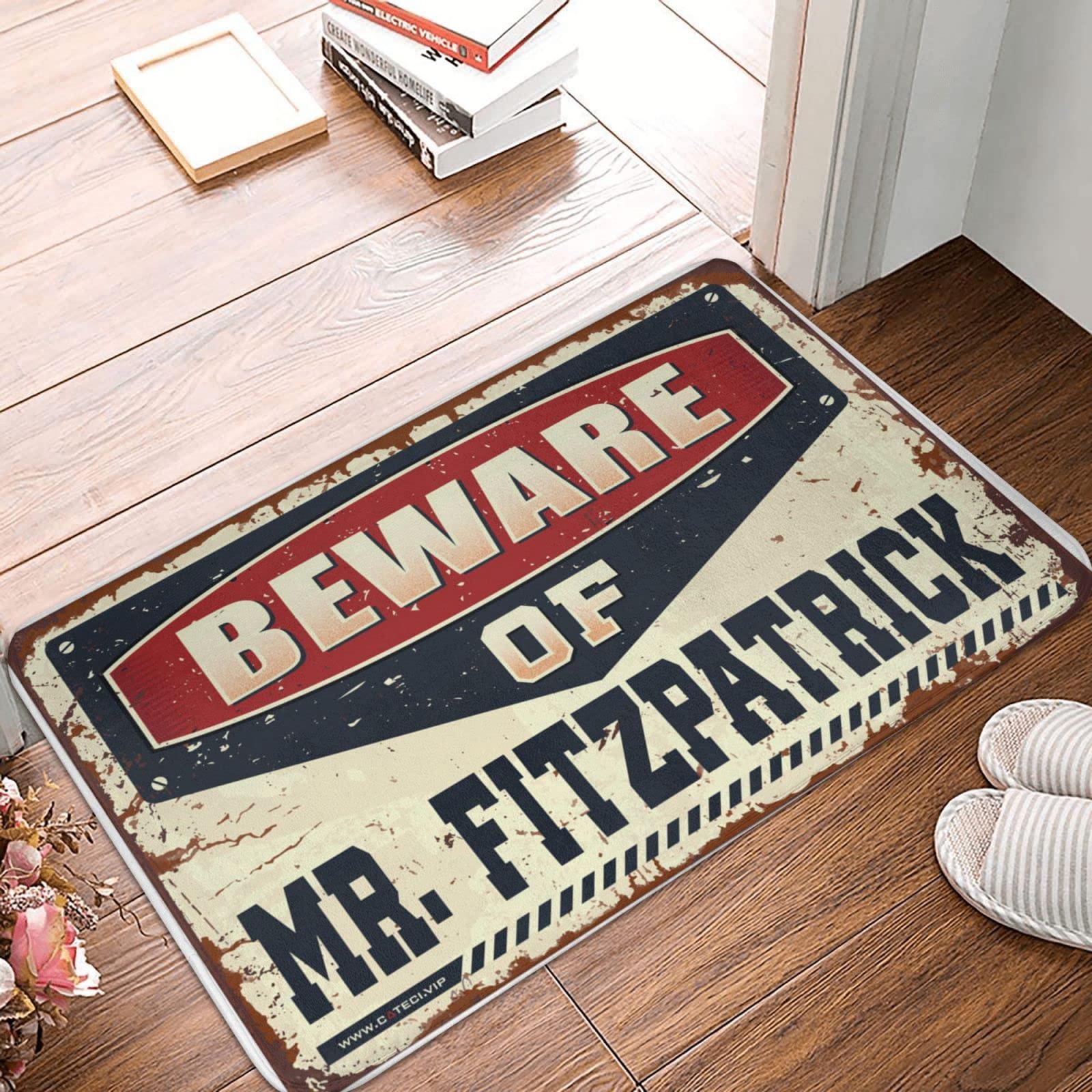 Tapis de cuisine rustique d'automne avec motif original paillasson 50x80