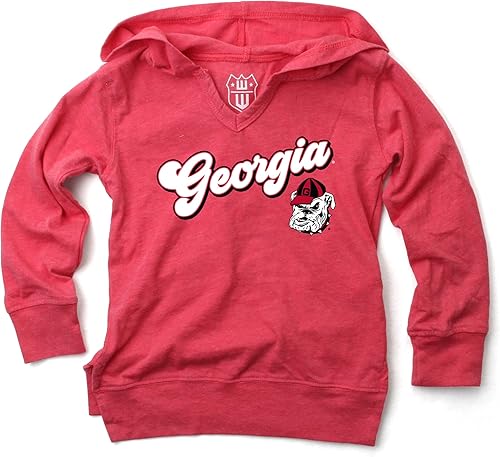 NCAA - Camiseta con capucha para niñas