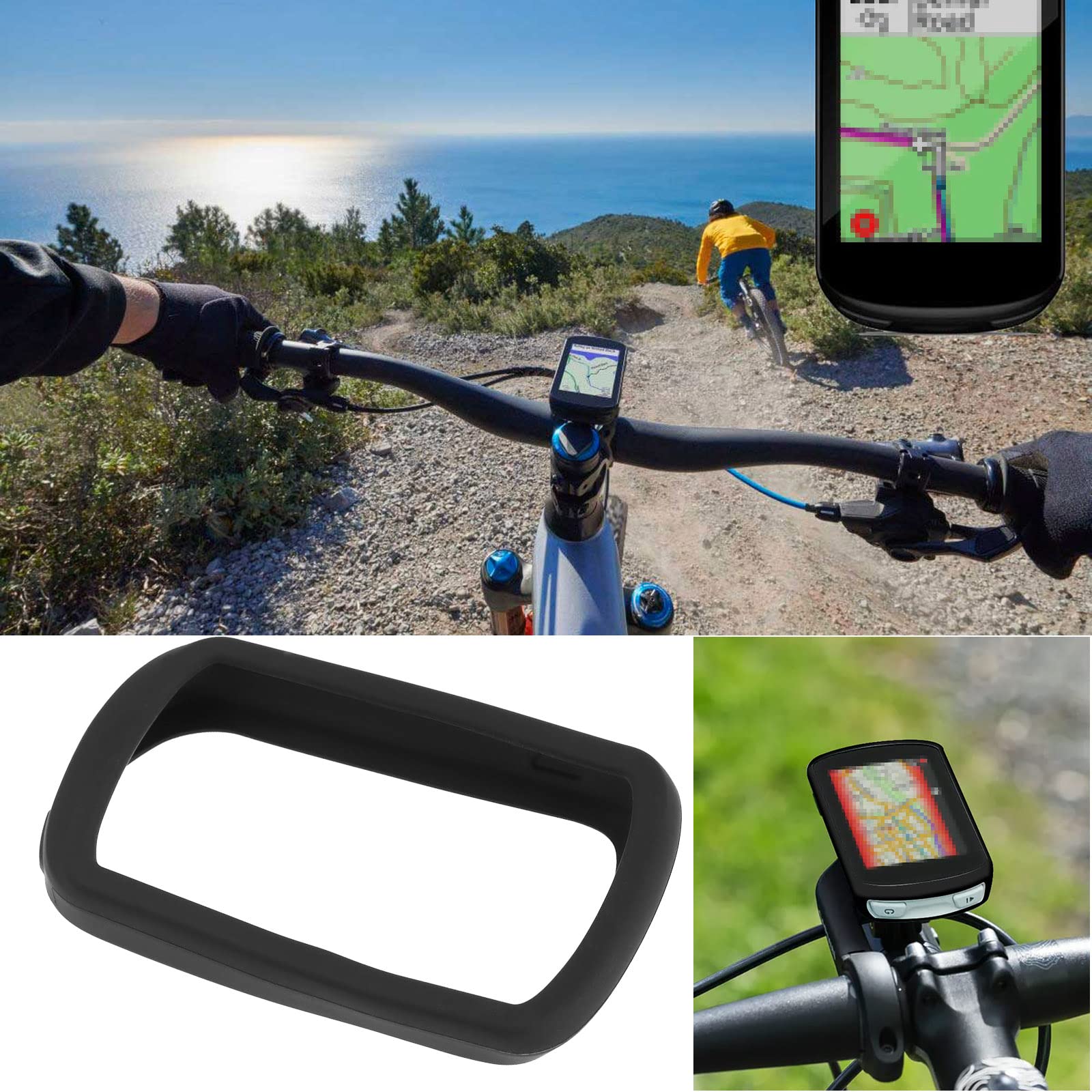 Silikonowe etui ochronne kompatybilne z Garmin Edge Explore 2 silikonowe etui ochronne 108 x 59 x 19,3 mm