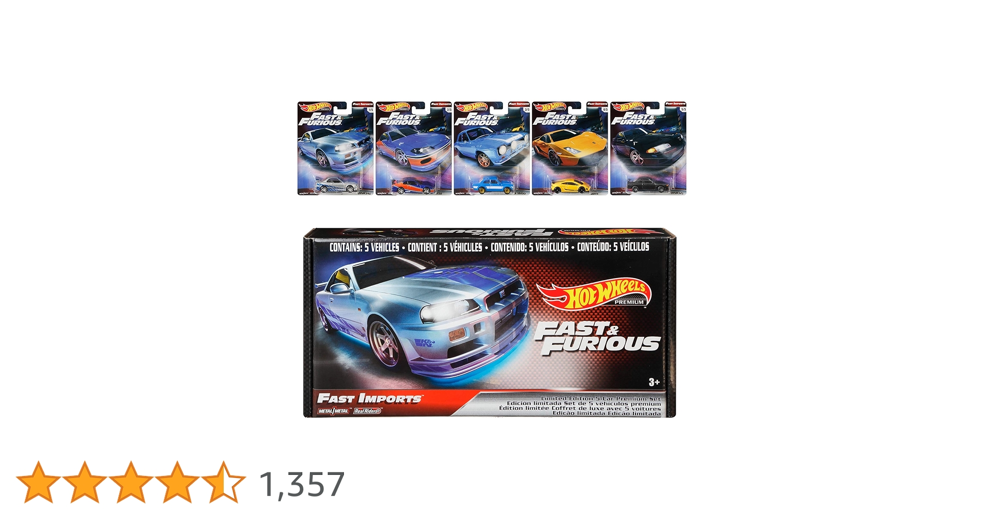 ホットウィール　ワイルドスピード　プレミアムバンドル　FAST IMPORTS Amazon | ホットウィール(Hot Wheels) ワイルド・スピード