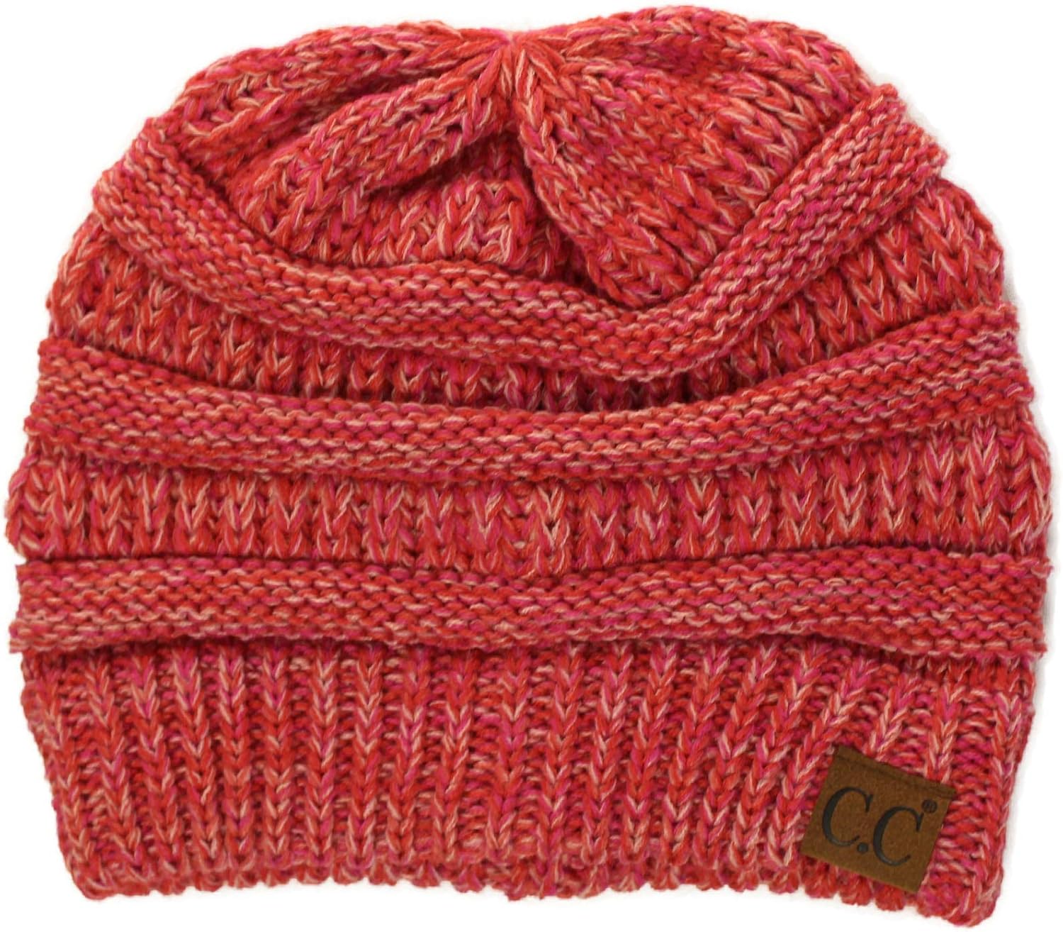 CC Classic Winter Fall Trendy Chunky Stretchy Cable Knit Beanie Hat