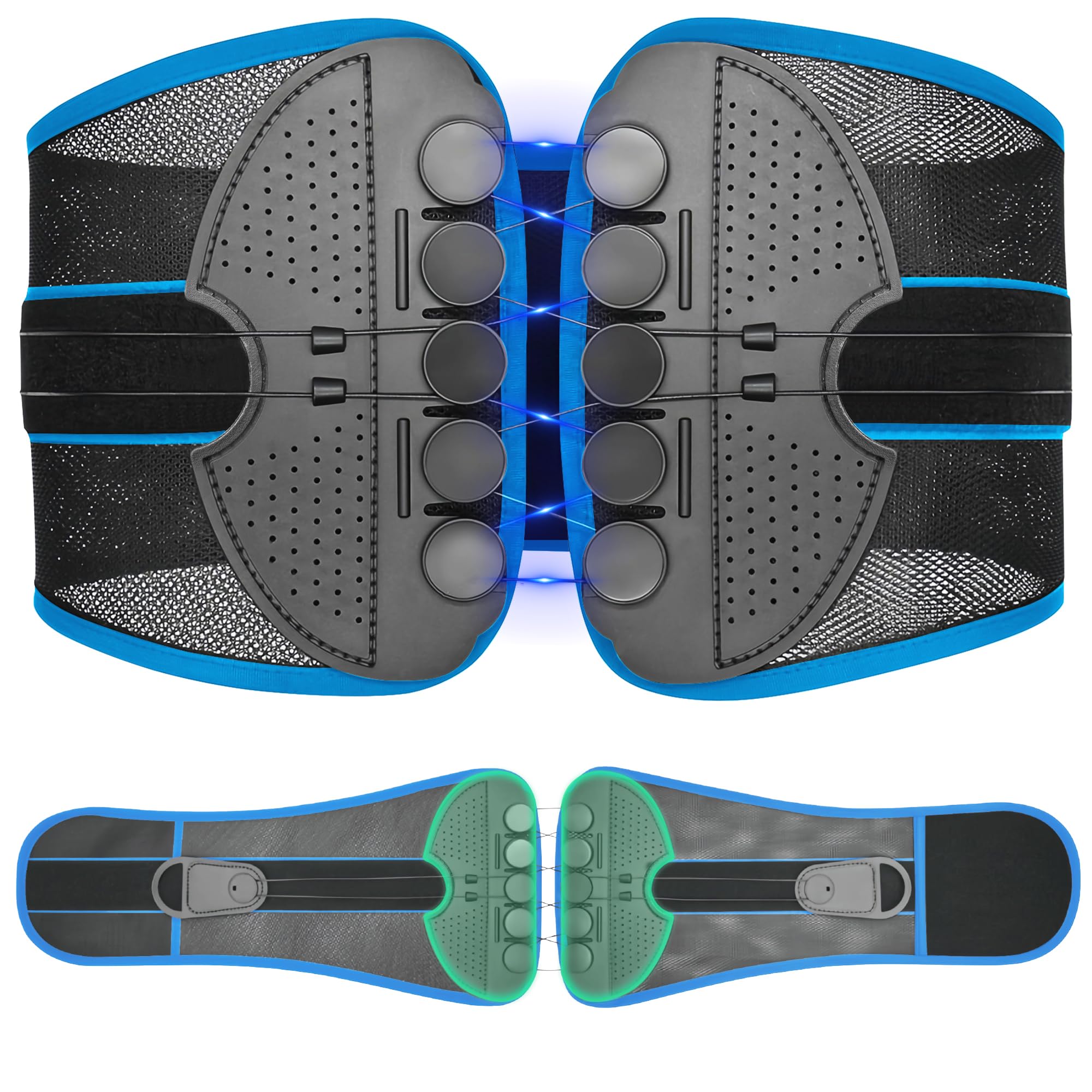 【71%OFF】【1,998円】 Aisecuti 滑車式 伸縮素材 姿勢サポート 腰ベルト