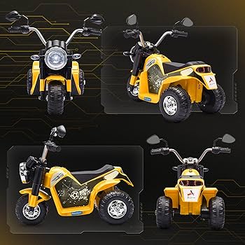 その他 MAXiMAM-KiD AOSOM Kids Electric Motorcycle 3-Wheels Battery Powered