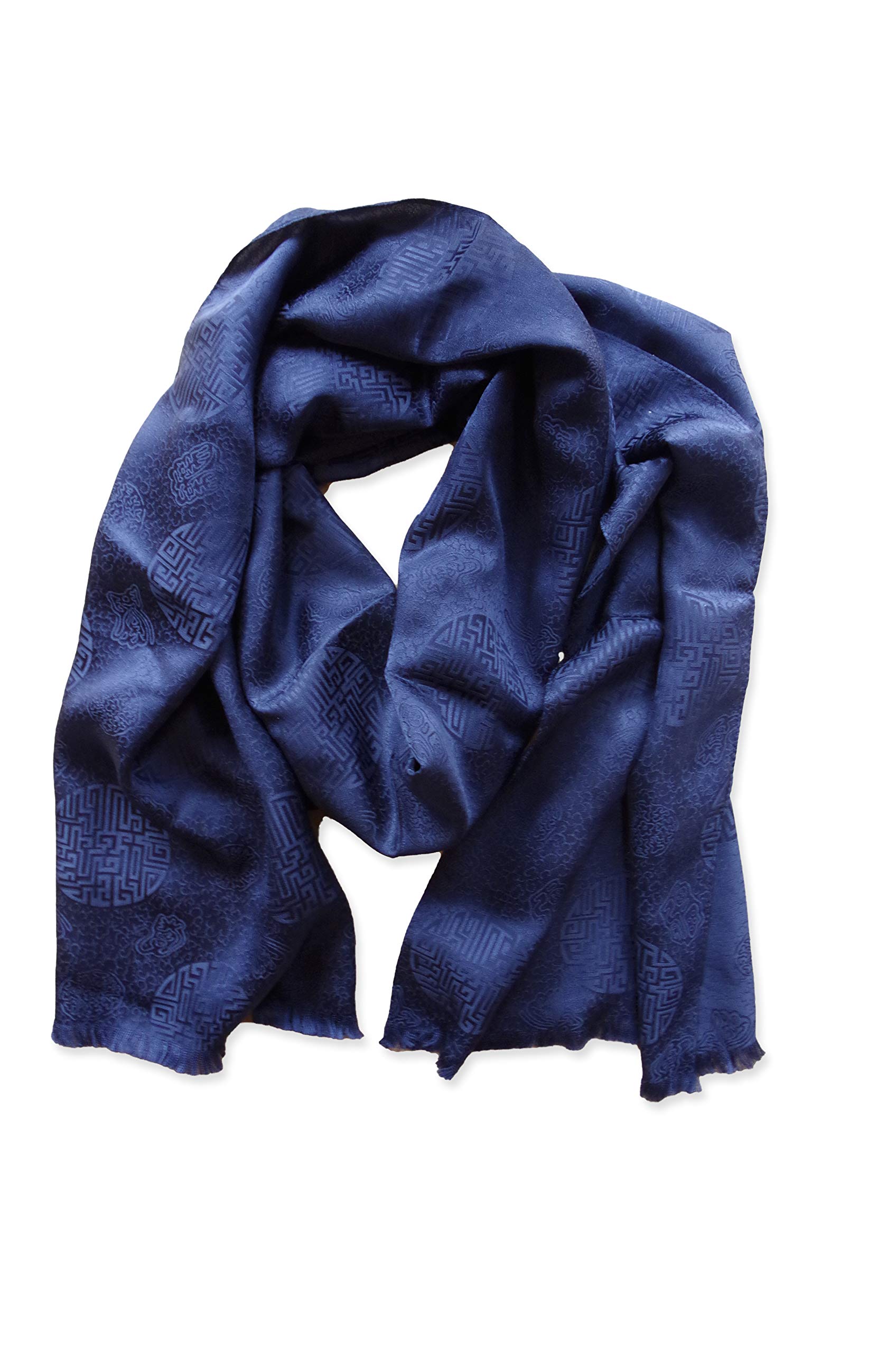 Posh Gear Herren Seiden Schal Satinecho aus 100% Seide