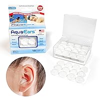 Vista 4 de Aqua Ears Tapones para los oídos moldeables suaves, 18 pares