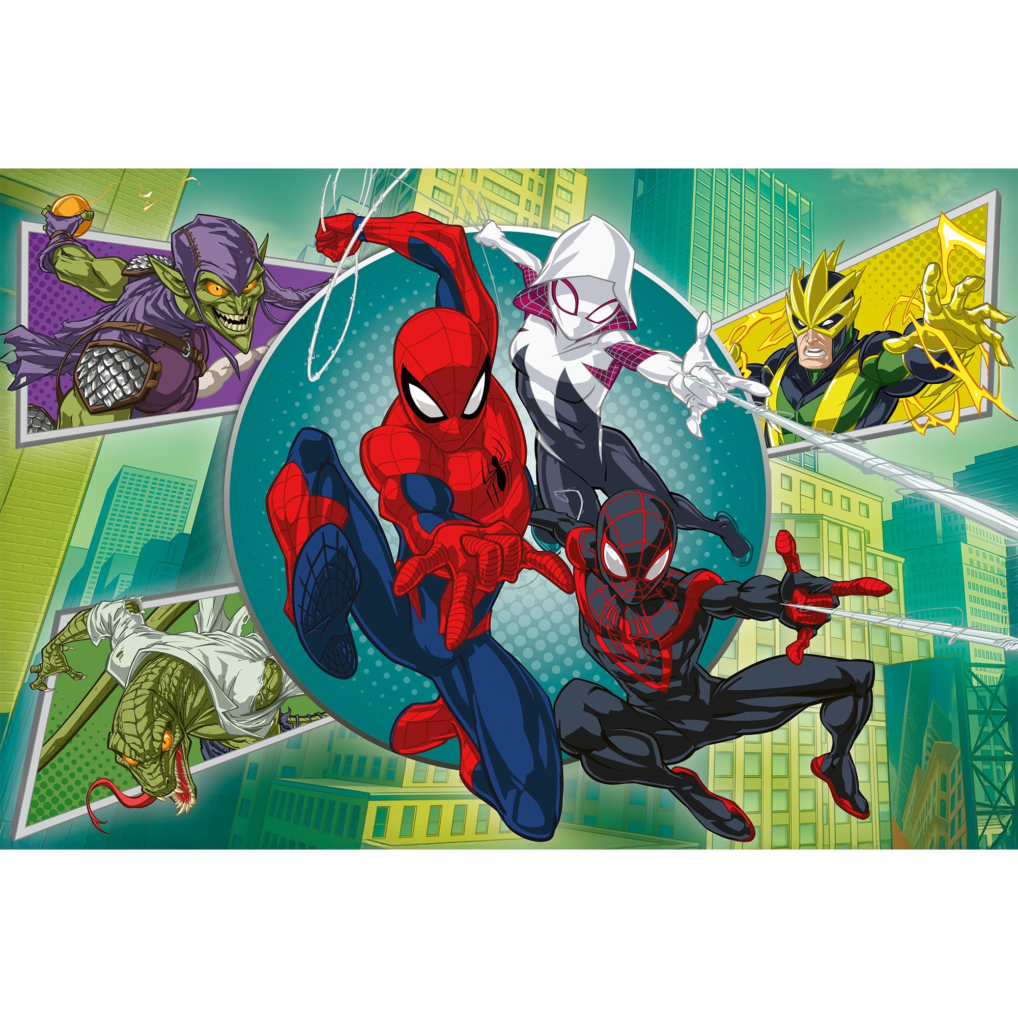 Trefl - Spiderman, Pajęcza Maska - Puzzle 100 Elementów - Kolorowa Układanka z Bohaterami Bajki, dla Dzieci od 5 lat